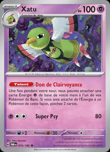 Carte Xatu