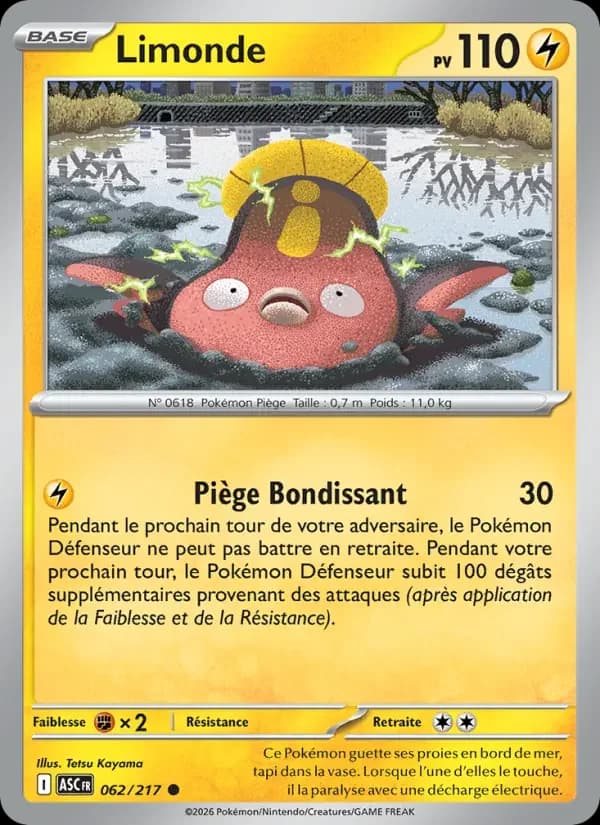Carte Pokémon Limonde — Héros Transcendants