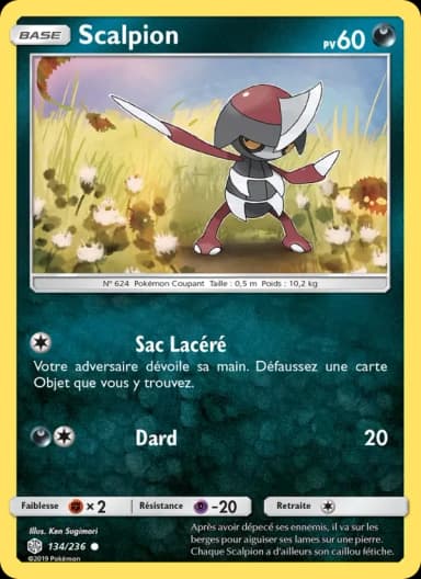 Carte Scalpion