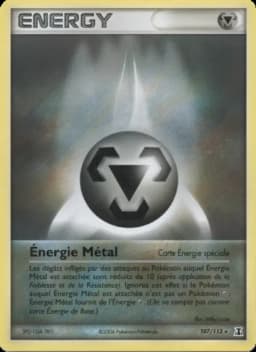 Carte Énergie Métal