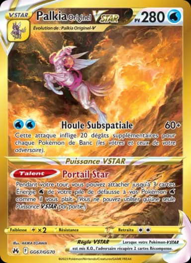 Carte Palkia Originel VSTAR