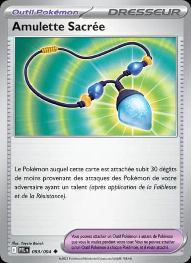 Carte Amulette Sacrée