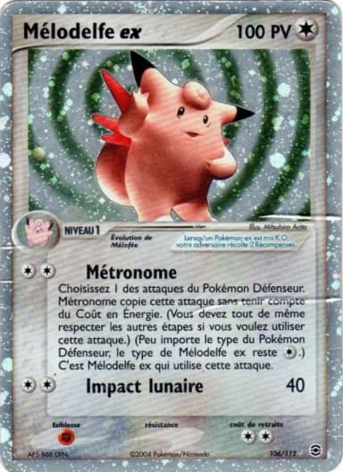 Carte Mélodelfe ex