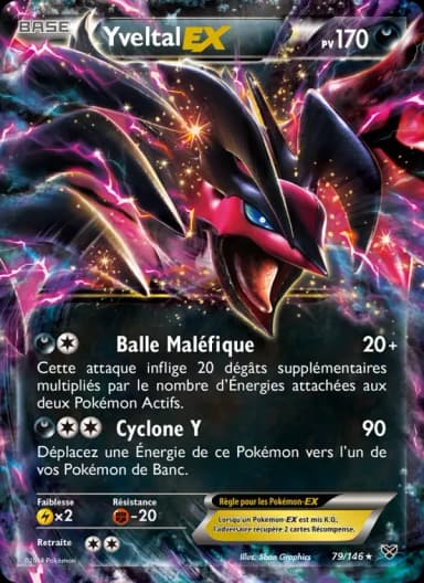 Carte Yveltal EX