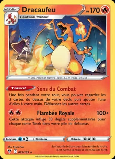 Carte Dracaufeu