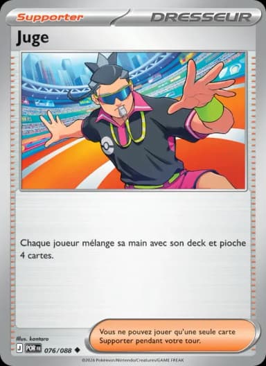 Carte Juge