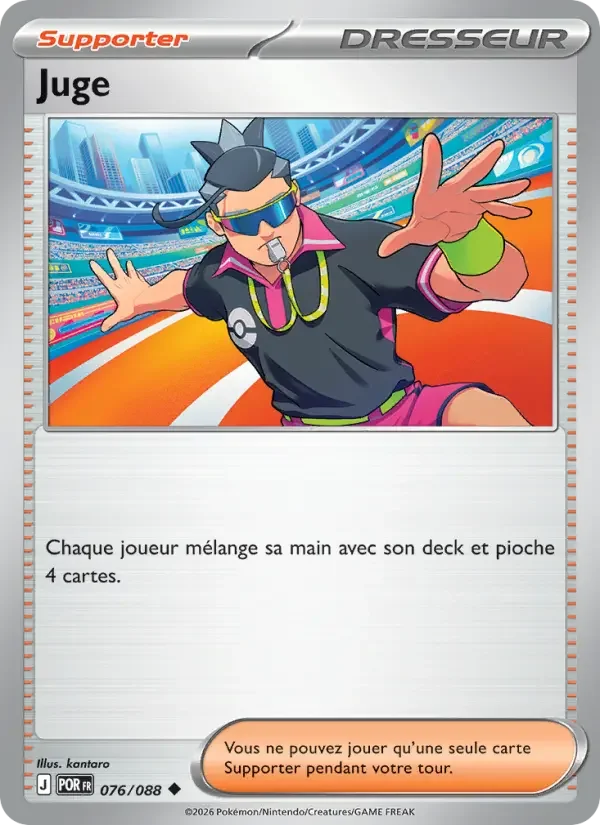 Carte Pokémon Juge — Équilibre Parfait
