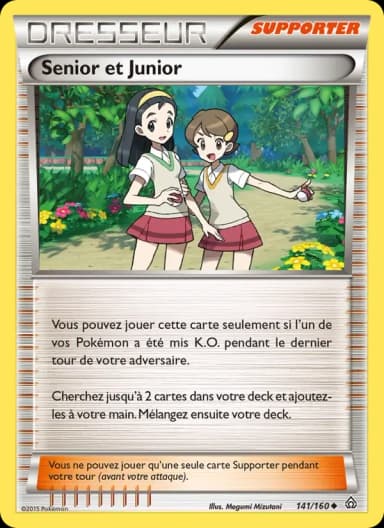 Carte Senior et Junior