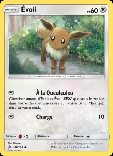 Carte Évoli