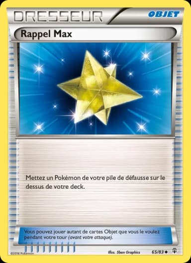 Carte Rappel Max