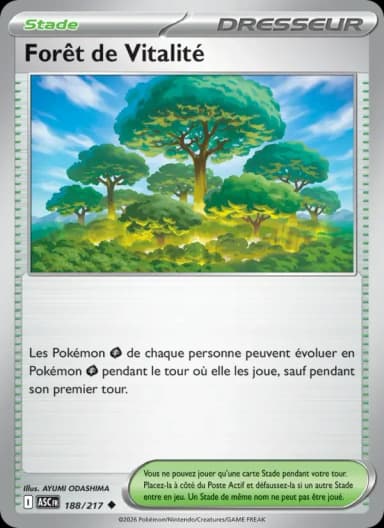 Carte Forêt de Vitalité