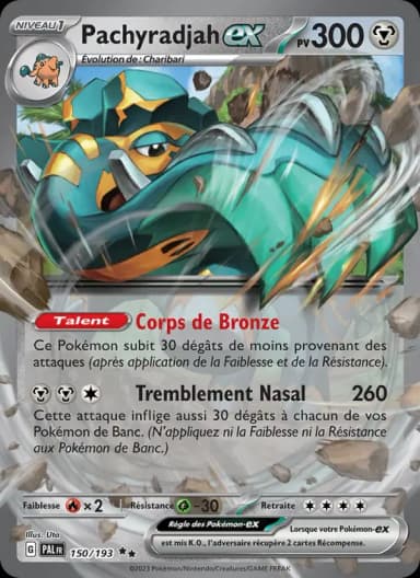Carte Pachyradjah-ex