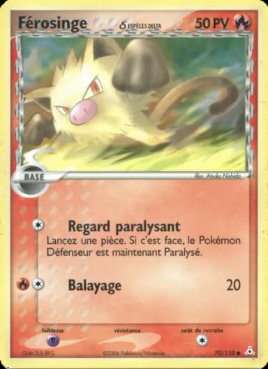 Carte Férosinge δ