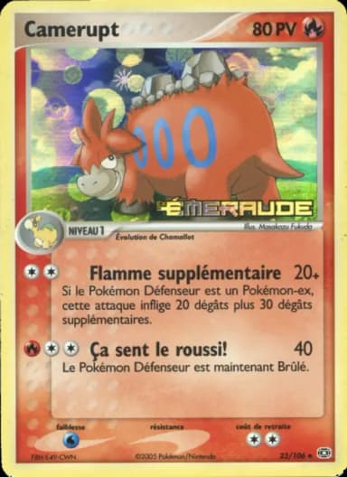 Carte Camerupt