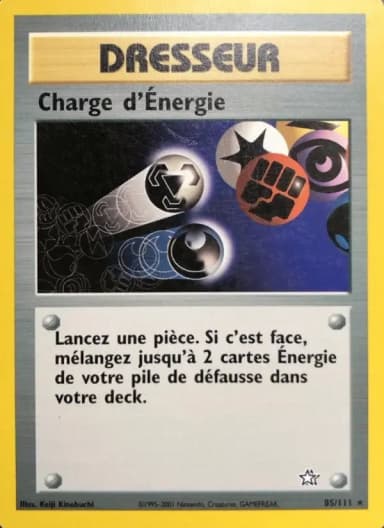 Carte Charge d'Énergie