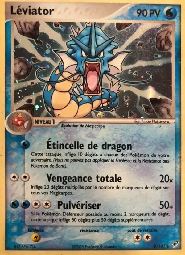 Carte Pokémon Léviator — Deoxys