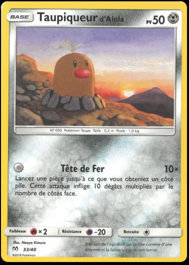 Carte Taupiqueur d'Alola
