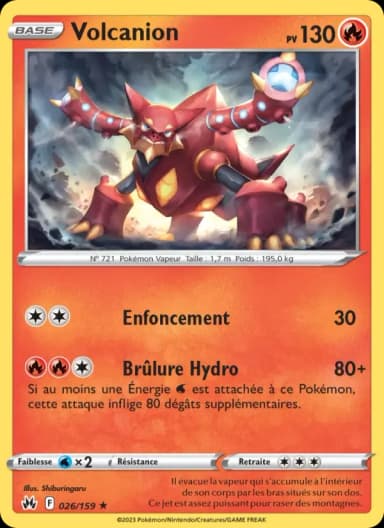 Carte Volcanion