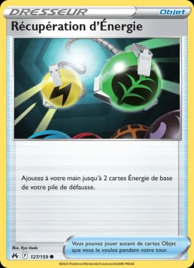 Carte Récupération d'Énergie