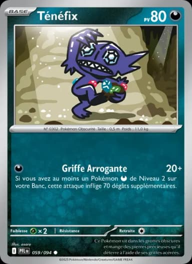 Carte Ténéfix