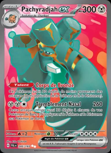 Carte Pachyradjah-ex