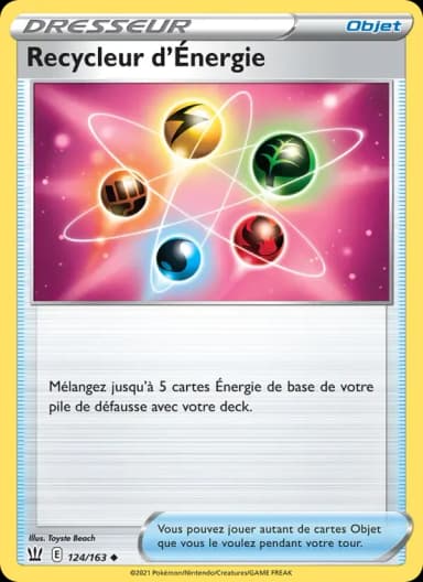 Carte Recycleur d'Énergie
