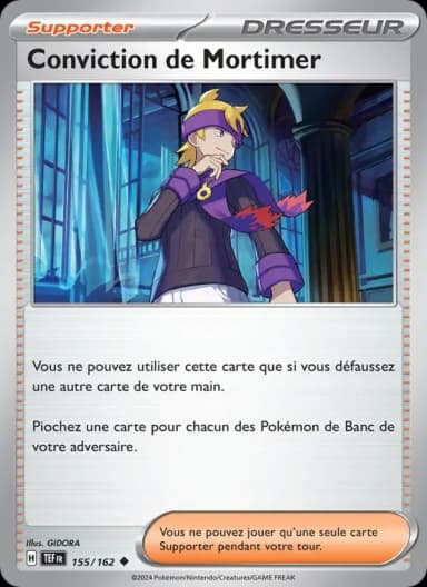 Carte Conviction de Mortimer