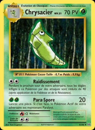 Carte Chrysacier