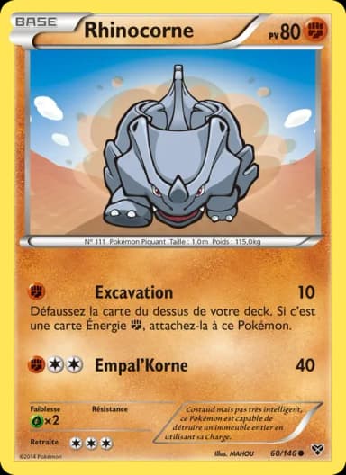 Carte Rhinocorne