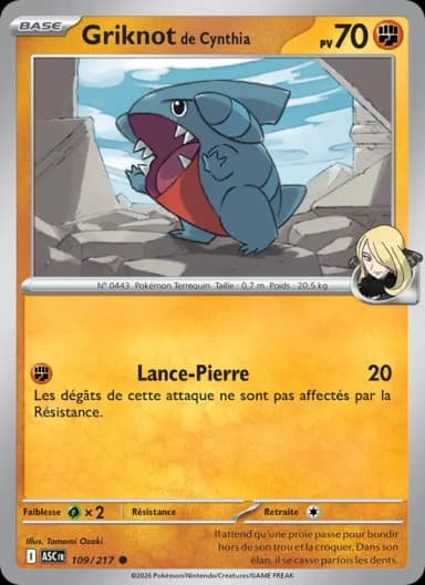 Carte Griknot de Cynthia