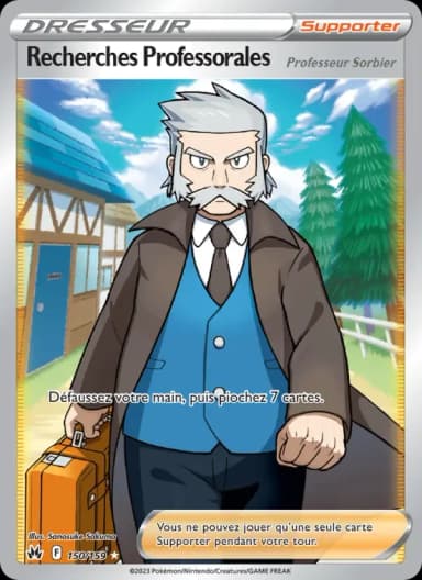 Carte Recherches Professorales