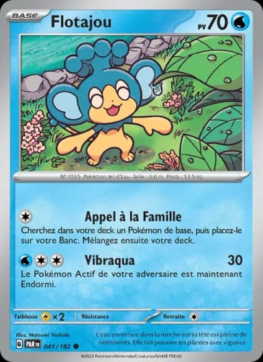 Carte Flotajou