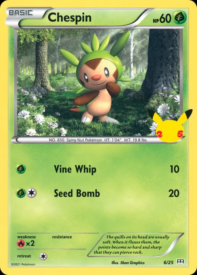 Carte Pokémon Marisson — 2021 Promo McDonald's