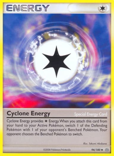 Carte Énergie Cyclone