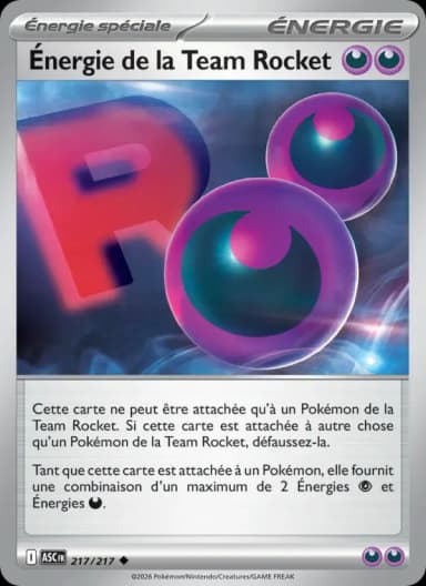 Carte Énergie de la Team Rocket