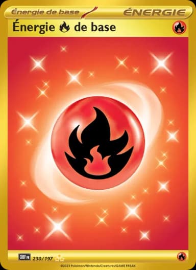 Carte Énergie Fire de base