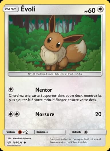 Carte Évoli