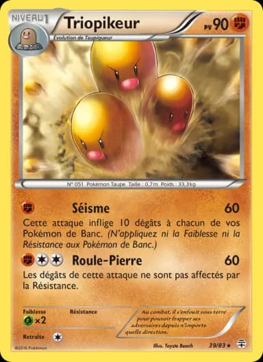 Carte Triopikeur