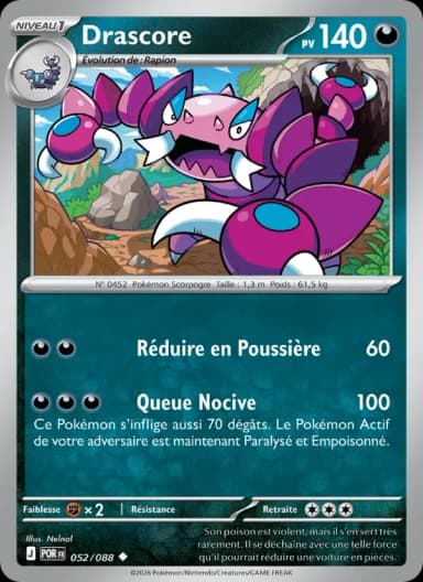 Carte Drascore