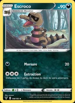 Carte Escroco
