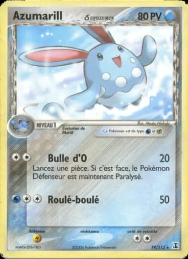 Carte Azumarill δ