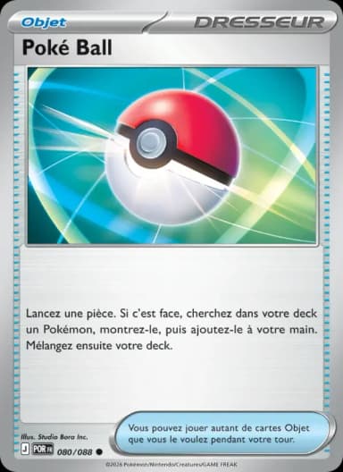Carte Poké Ball