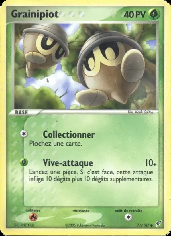 Carte Pokémon Grainipiot — Deoxys