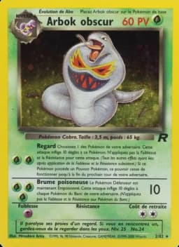 Carte Arbok obscur