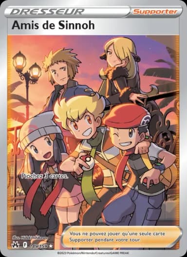 Carte Amis de Sinnoh