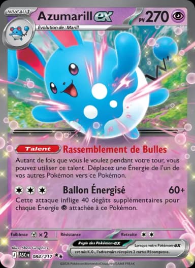 Carte Azumarill-ex
