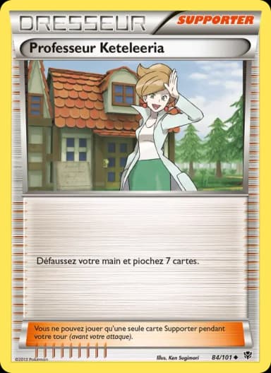 Carte Professeur Keteleeria