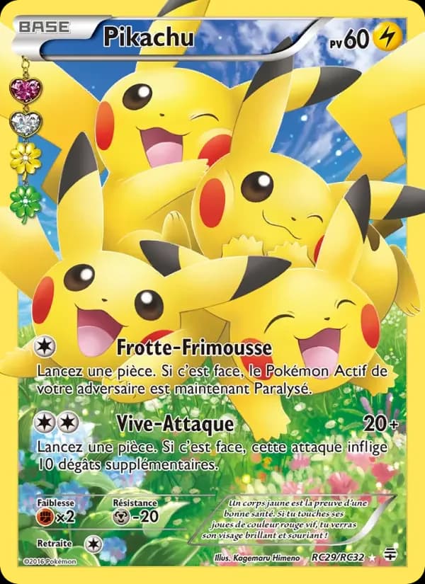 Carte Pokémon Pikachu — Générations
