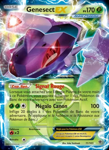 Carte Genesect EX