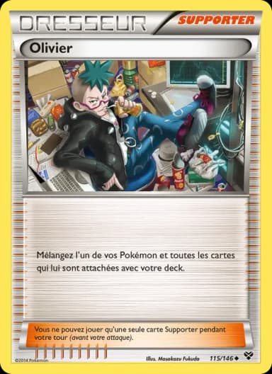 Carte Olivier